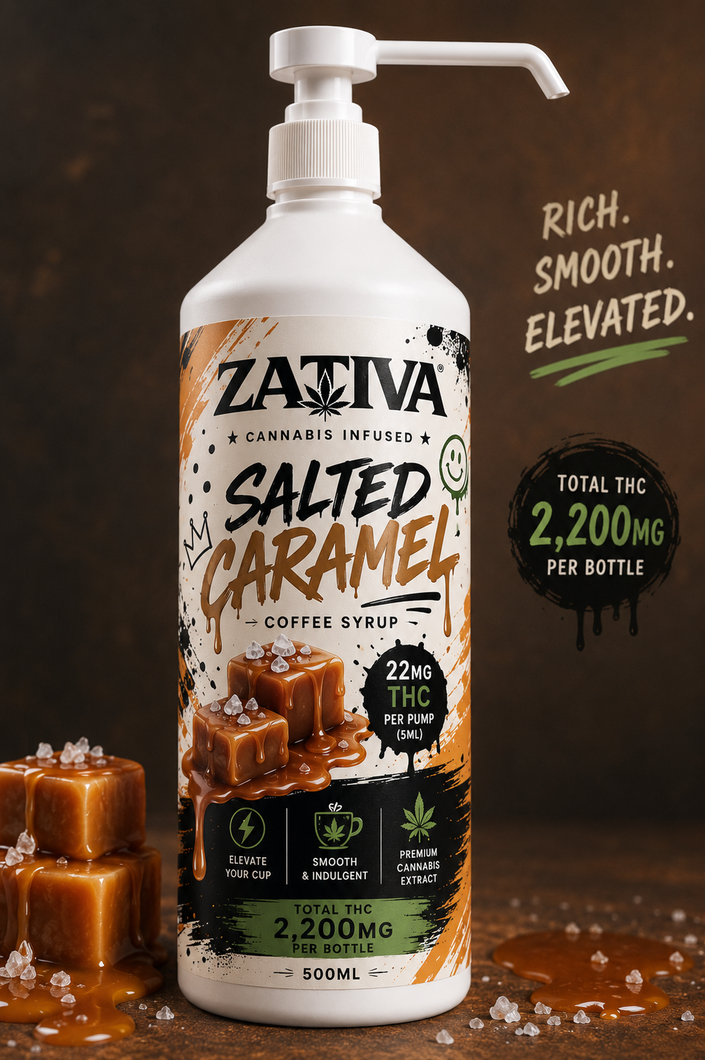 Salted Caramel Coffee Syrup